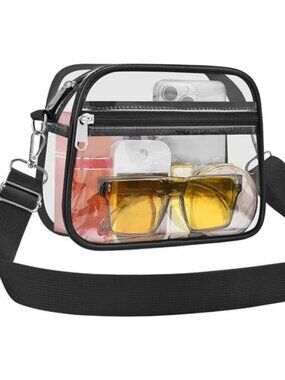 Clear Bag for Stadium Events Clear Handbags Purses for Sports Fans